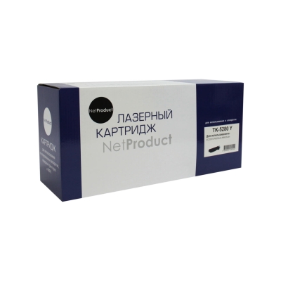 Тонер картридж NetProduct [TK-5280Y] для Kyocera ECOSYS P6235 | M6235 | M6635, Y, 11K | [качественный дубликат]