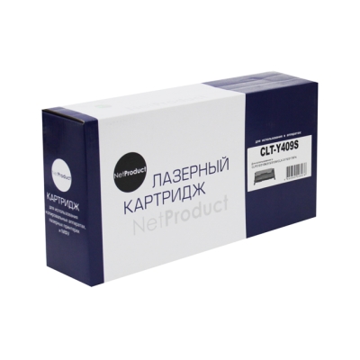 Тонер картридж NetProduct [CLT-Y409S] для Samsung CLP-310 | 315 | CLX-3170fn | 3175, Y, 1K | [качественный дубликат]