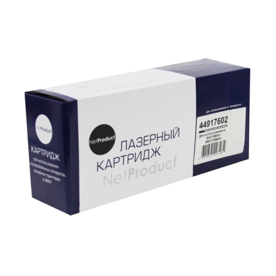 Тонер картридж NetProduct [44917602] для OKI B431 | MB491 | MB461 | MB471, 12K | [качественный дубликат]