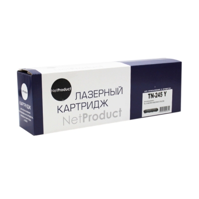 Тонер картридж NetProduct [TN 245Y] для Brother HL-3140CW | 3150CDW | 3170CDW, Y, 2,2K | [качественный дубликат]