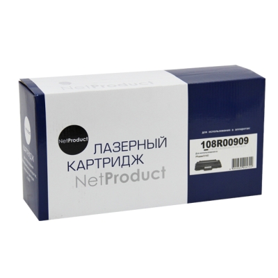 Картридж NetProduct [108R00909] для Xerox Phaser 3140 | 3155 | 3160, 2,5K | [качественный дубликат]