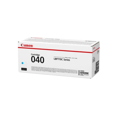 Тонер картридж 040 C Canon i-SENSYS LBP712Cx 5.4К | [оригинал] голубой 0458C001