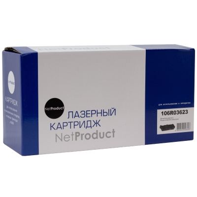 Тонер картридж NetProduct [106R03623] для Xerox Phaser 3330 | WC 3335 | 3345, 15K | [качественный дубликат]