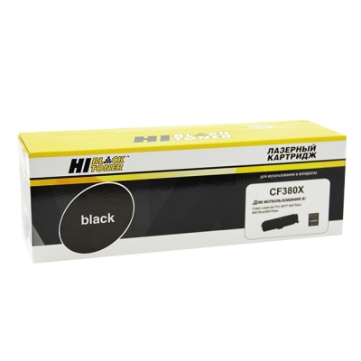 Картридж Hi-Black [CF380X] для HP CLJ Pro MFP M476dn | dw | nw, №312X, Bk, 4,4K | [качественный дубликат]