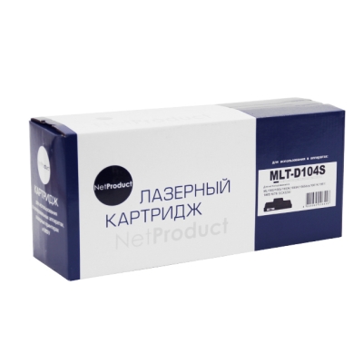 Картридж NetProduct [MLT-D104S] для Samsung ML-1660 | 1665 | 1860 | SCX-3200 | 3205 | 3207, 1,5K | [качественный дубликат]