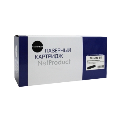 Тонер картридж NetProduct [TK-5140Bk] для Kyocera ECOSYS M6030cdn | M6530cdn, Bk, 7K | [качественный дубликат]