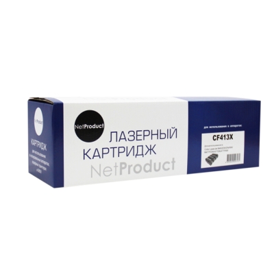 Картридж NetProduct [CF413X] для HP CLJ M452DW | DN | NW | M477FDW | 477DN | 477FNW, M, 5K | [качественный дубликат]