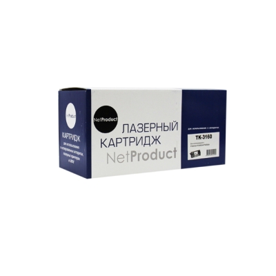 Тонер картридж NetProduct [TK-3160] для Kyocera P3045dn | P3050dn | P3055dn, 12,5K, с | ч | [качественный дубликат]