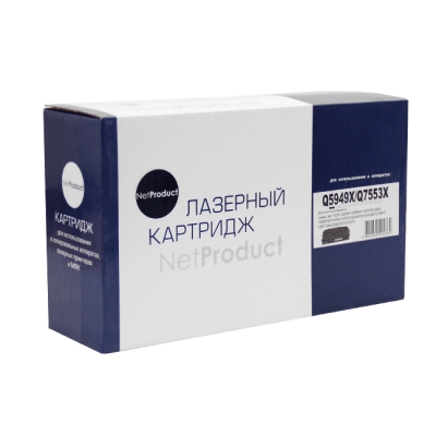 Картридж NetProduct [Q5949X | Q7553X] для HP LJ P2015 | 1320 | 3390 | 3392, Универсальный, 7K | [качественный дубликат]