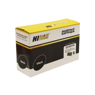 Картридж Hi-Black [CF287A] для HP LJ M501dn | M506dn | M506x | M527dn | M527f | M527c, 9K | [качественный дубликат]