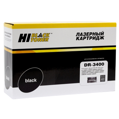 Drum | Драм картридж Hi-Black [DR-3400] для Brother HL-L5000 | 5100 | 5200 | 6250 | 6300 | 6400, 30K | [качественный дубликат]