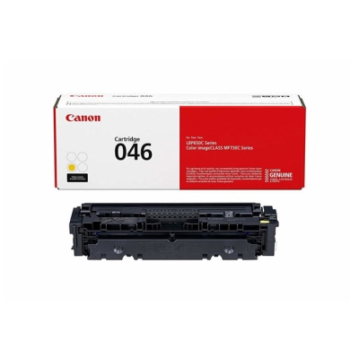 Тонер картридж 046 Y Canon i-SENSYS LBP650, MF730, 2,3К | [оригинал] желтый 1247C002