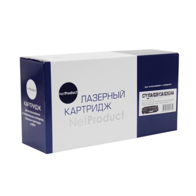 Картридж NetProduct [C7115A | Q2613A | Q2624A] для HP LJ 1200 | 1300 | 1150, Универсальный, 2,5K | [качественный дубликат]