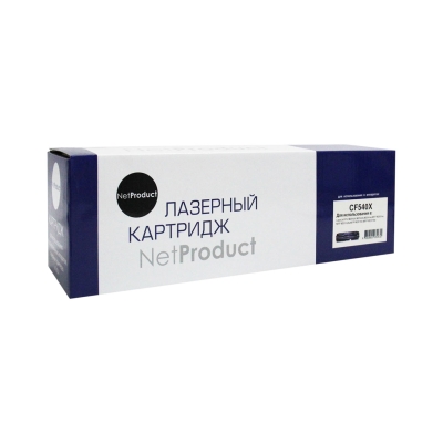 Картридж NetProduct [CF540X] для HP CLJ Pro M254nw | dw | M280nw | M281fdn | M281fdw, Bk, 3,2K | [качественный дубликат]