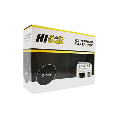 Картридж Hi-Black [SP377HE] для Ricoh Aficio SP 377DNwX | SP377SFNwX | SP377SNwX, 6,4K | [качественный дубликат]