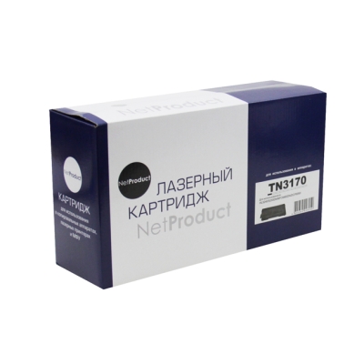 Тонер картридж NetProduct [TN 3170] для Brother HL-5240 | 5250DN | 5270DN, Универальный, 7K | [качественный дубликат]