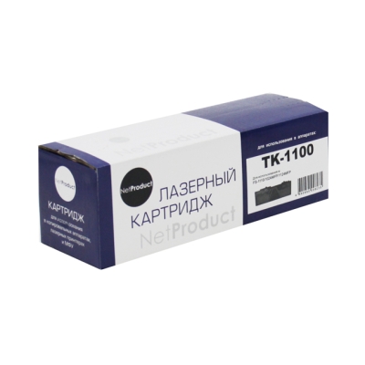 Тонер картридж NetProduct [TK-1100] для Kyocera FS-1024MFP | 1124MF | 1110, 2,1K | [качественный дубликат]