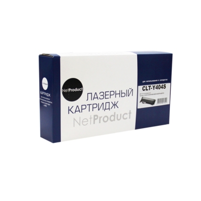 Тонер картридж NetProduct [CLT-Y404S] для Samsung Xpress C430 | C430W | 480 | W | FN, Y ,1K | [качественный дубликат]