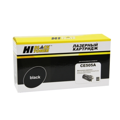 Картридж Hi-Black [CE505A] для HP LJ P2055 | P2035 | Canon №719, 2,3K | [качественный дубликат]