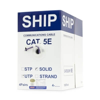 Кабель сетевой SHIP D108 Cat.5e UTP 30В LSZH