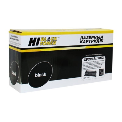 Картридж Hi-Black [CF226A | CRG-052] для HP LJ Pro M402 | M426 | LBP-212dw | 214dw, 3,1K | [качественный дубликат]