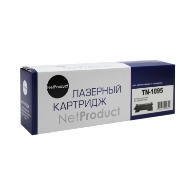 Тонер картридж NetProduct [TN 1095] для Brother HL-1202 | DCP1602, 1,5K | [качественный дубликат]