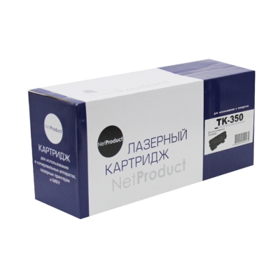 Тонер картридж NetProduct [TK-350] для Kyocera FS-3920 | 3925 | 3040 | 3140 | 3540, 15K | [качественный дубликат]