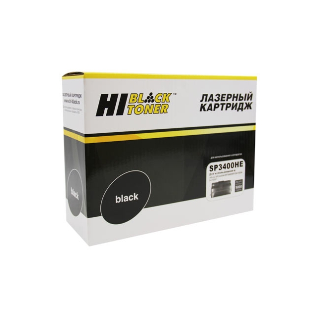 Картридж Hi-Black [SP3400HE] для Ricoh Aficio SP 3400N | 3410DN | 3400SF | 3410SF, 5K | [качественный дубликат]