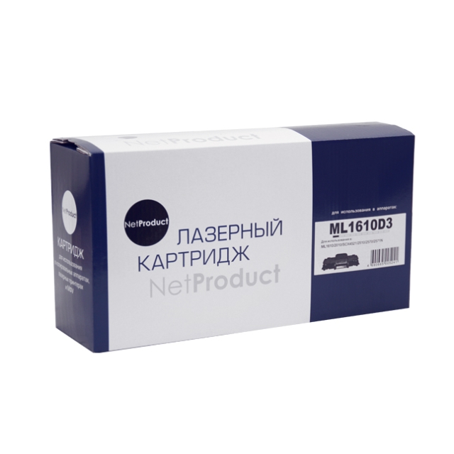 Картридж NetProduct [ML-1610D3] для Samsung ML-1610 | 2010 | 2015 | Xerox Ph 3117 | 3122, 3K | [качественный дубликат]