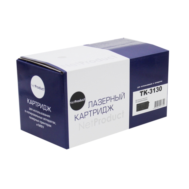 Тонер картридж NetProduct [TK-3130] для Kyocera FS-4200DN | 4300DN, 25K | [качественный дубликат]