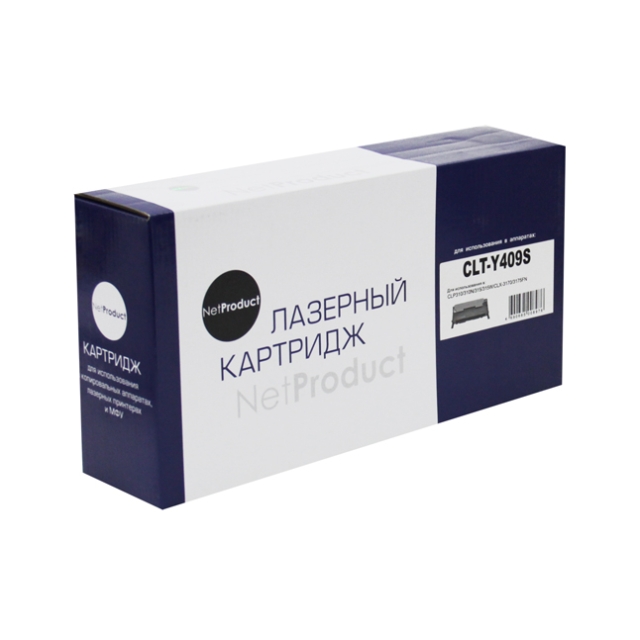 Тонер картридж NetProduct [CLT-Y409S] для Samsung CLP-310 | 315 | CLX-3170fn | 3175, Y, 1K | [качественный дубликат]