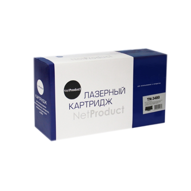 Тонер картридж NetProduct [TN 3480] для Brother HL-L5000D | 5100DN | 5200DW, 8K | [качественный дубликат]