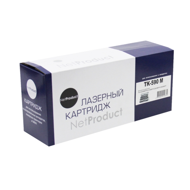 Тонер картридж NetProduct [TK-590M] для Kyocera FS-C5250DN | C2626MFP, M, 5K | [качественный дубликат]