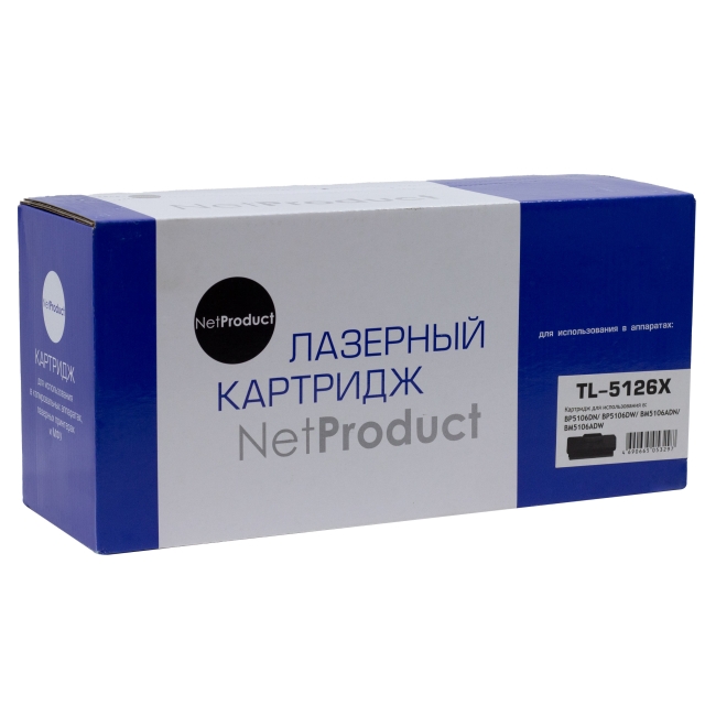 Тонер картридж NetProduct [TL-5126X] для Pantum BP5106DN | BP5106DW | BM5106ADN | BM5106ADW, 15К | [качественный дубликат]