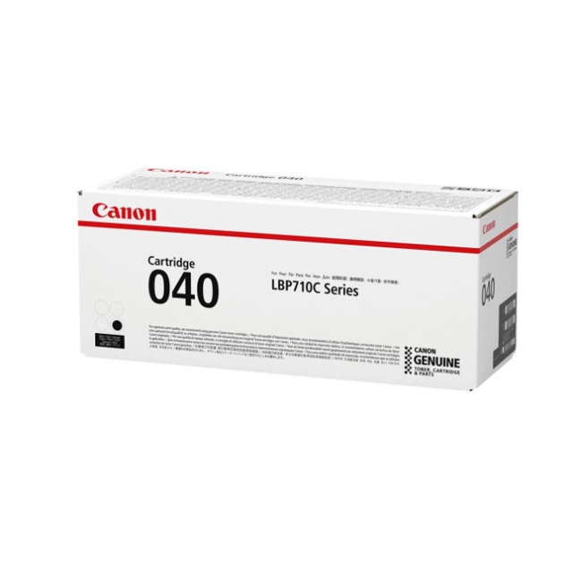 Тонер картридж 040 BK Canon i-SENSYS LBP712Cx 6.3К | [оригинал] чёрный 0460C001