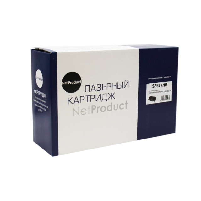 Картридж NetProduct [SP377HE] для Ricoh Aficio SP377DNwX | SP377SFNwX | SP377SNwX, 6,4K | [качественный дубликат]