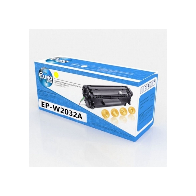 Картридж HP W2032A [№415A] с чипом Yellow [2,1K] Euro Print | [качественный дубликат]