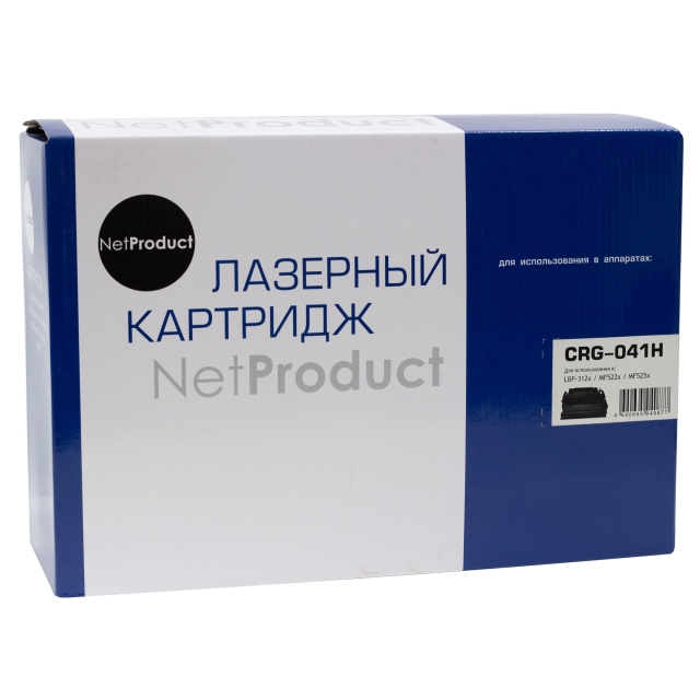 Картридж NetProduct [№041H] для Canon LBP-312x | MF522x | MF525x, 20K | [качественный дубликат]