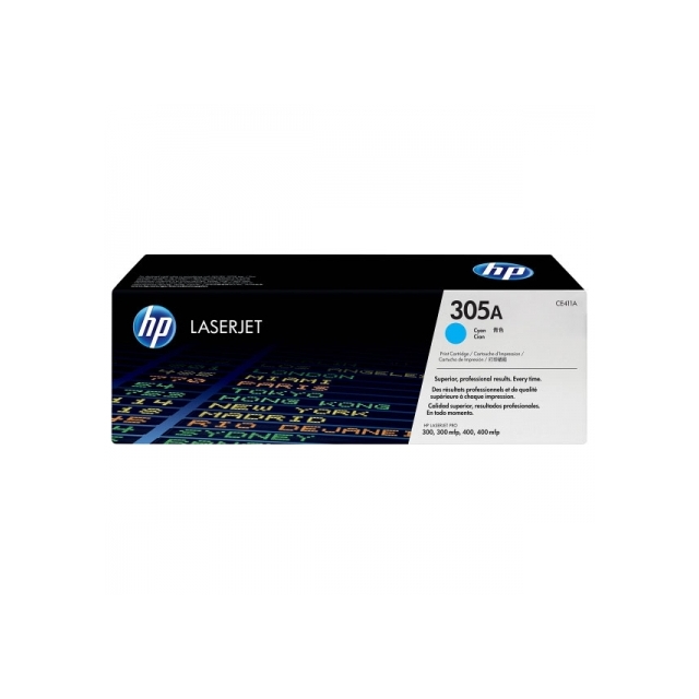 Картридж HP CE411A [305A] Cyan оригинал | [качественный дубликат]