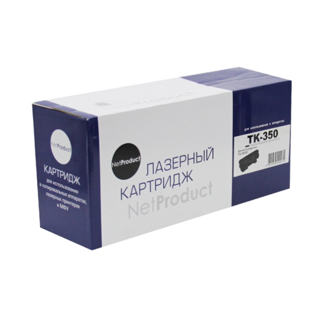 Тонер картридж NetProduct [TK-350] для Kyocera FS-3920 | 3925 | 3040 | 3140 | 3540, 15K | [качественный дубликат]